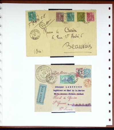 1891-1960 Belle collection des colonies Françaises