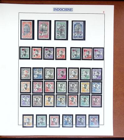 1891-1960 Belle collection des colonies Françaises