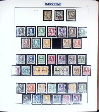 1891-1960 Belle collection des colonies Françaises