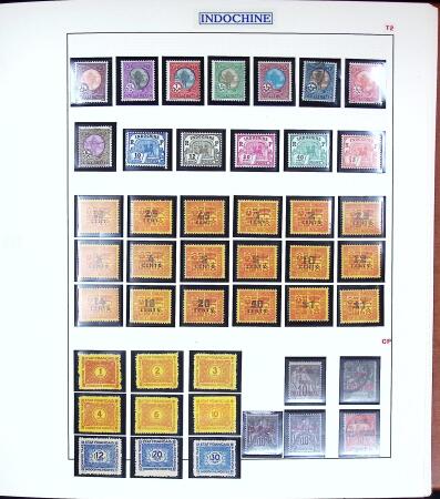 1891-1960 Belle collection des colonies Françaises