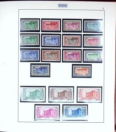 1891-1960 Belle collection des colonies Françaises