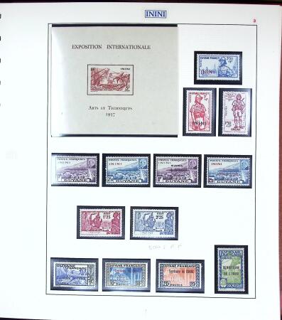 1891-1960 Belle collection des colonies Françaises