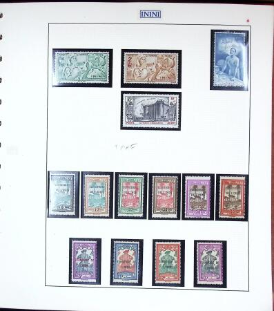 1891-1960 Belle collection des colonies Françaises