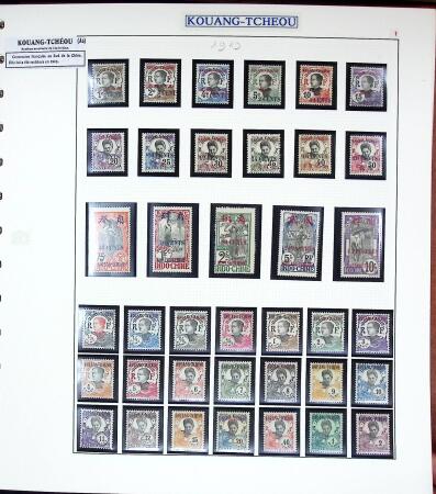 1891-1960 Belle collection des colonies Françaises