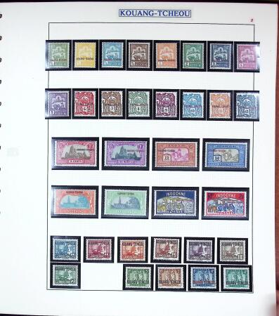 1891-1960 Belle collection des colonies Françaises