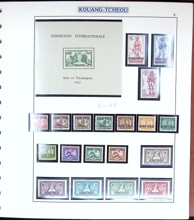 1891-1960 Belle collection des colonies Françaises