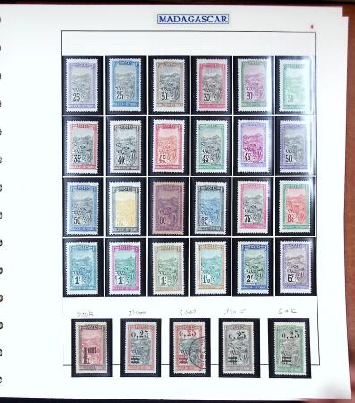 1891-1960 Belle collection des colonies Françaises