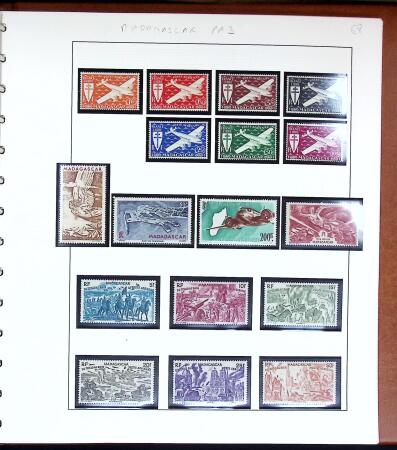 1891-1960 Belle collection des colonies Françaises