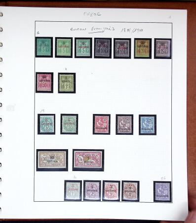 1891-1960 Belle collection des colonies Françaises
