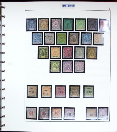 1891-1960 Belle collection des colonies Françaises
