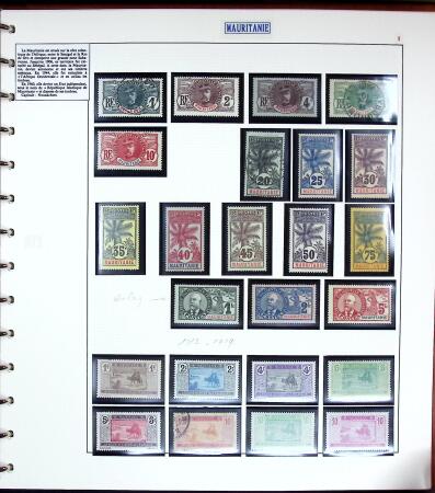 1891-1960 Belle collection des colonies Françaises