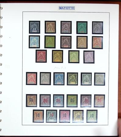 1891-1960 Belle collection des colonies Françaises