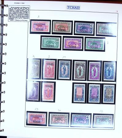 1891-1960 Belle collection des colonies Françaises
