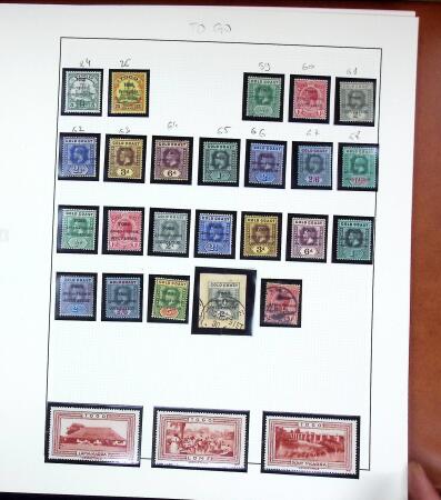 1891-1960 Belle collection des colonies Françaises