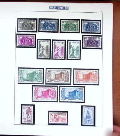 1891-1960 Belle collection des colonies Françaises