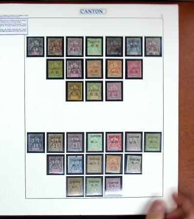1891-1960 Belle collection des colonies Françaises