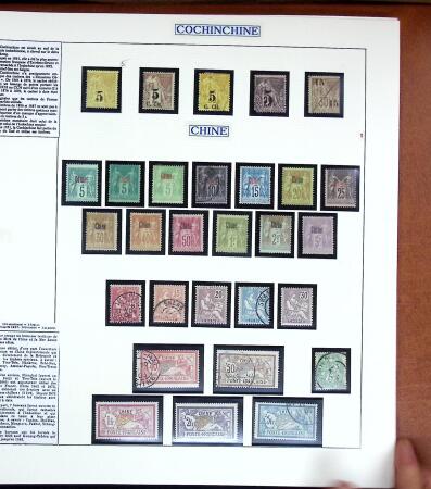 1891-1960 Belle collection des colonies Françaises