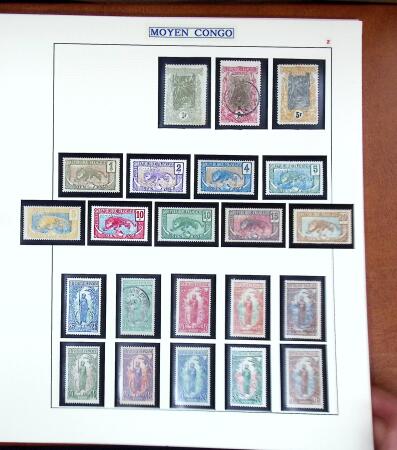 1891-1960 Belle collection des colonies Françaises