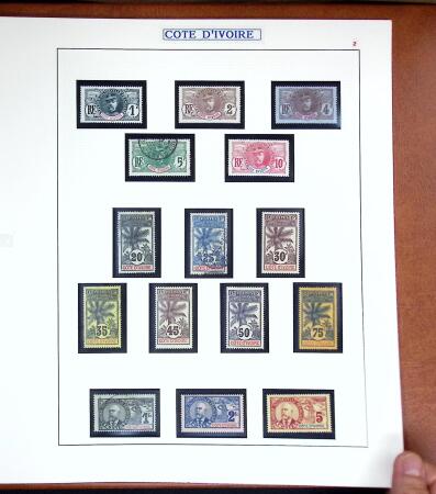 1891-1960 Belle collection des colonies Françaises