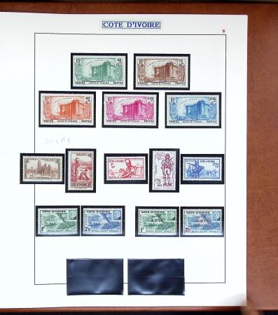 1891-1960 Belle collection des colonies Françaises