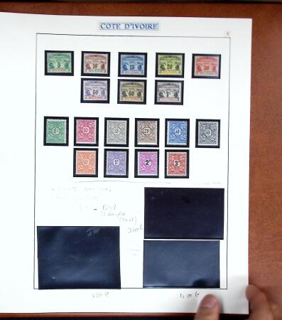 1891-1960 Belle collection des colonies Françaises