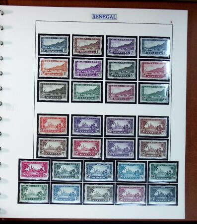 1891-1960 Belle collection des colonies Françaises