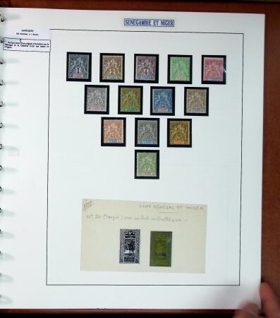 1891-1960 Belle collection des colonies Françaises