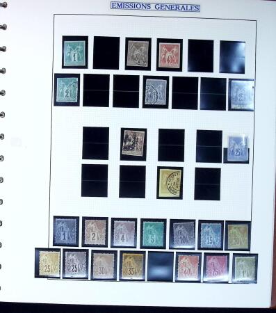 1891-1960 Belle collection des colonies Françaises