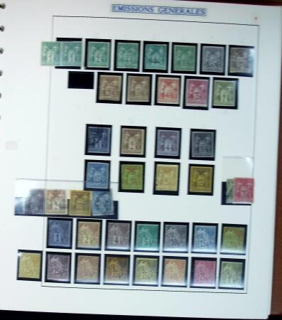 1891-1960 Belle collection des colonies Françaises