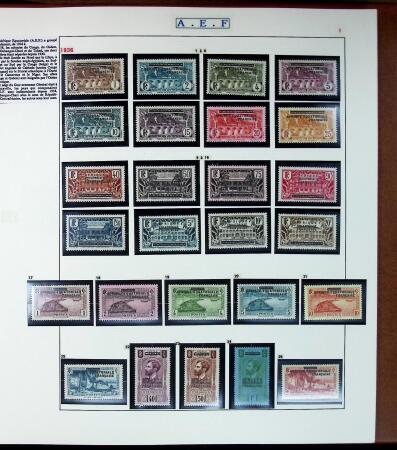 1891-1960 Belle collection des colonies Françaises