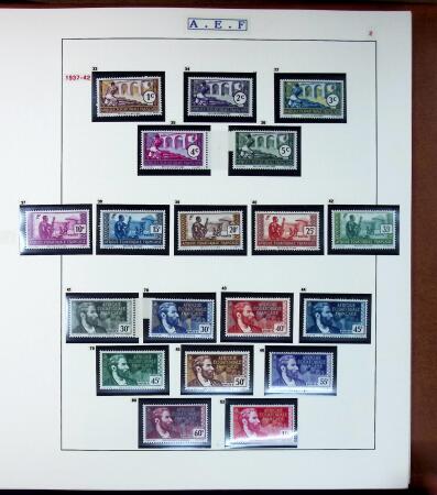 1891-1960 Belle collection des colonies Françaises