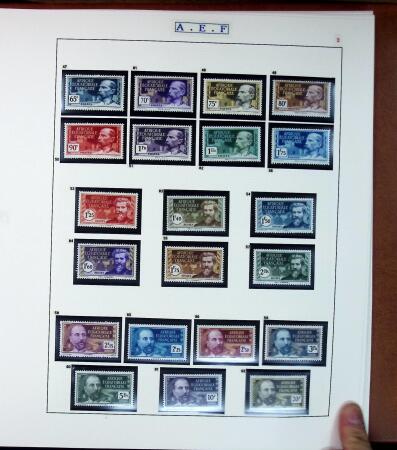 1891-1960 Belle collection des colonies Françaises