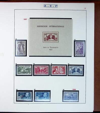 1891-1960 Belle collection des colonies Françaises