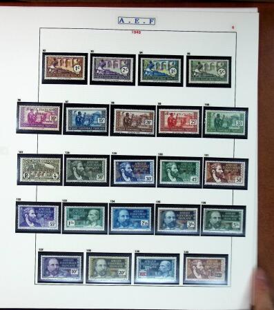 1891-1960 Belle collection des colonies Françaises