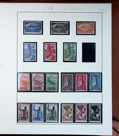 1891-1960 Belle collection des colonies Françaises