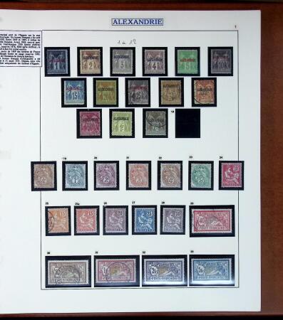 1891-1960 Belle collection des colonies Françaises
