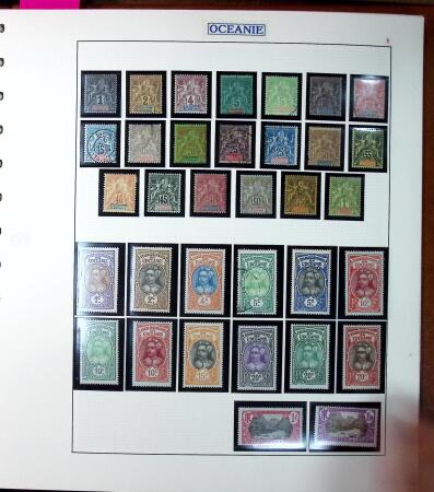 1891-1960 Belle collection des colonies Françaises