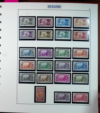 1891-1960 Belle collection des colonies Françaises