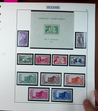 1891-1960 Belle collection des colonies Françaises