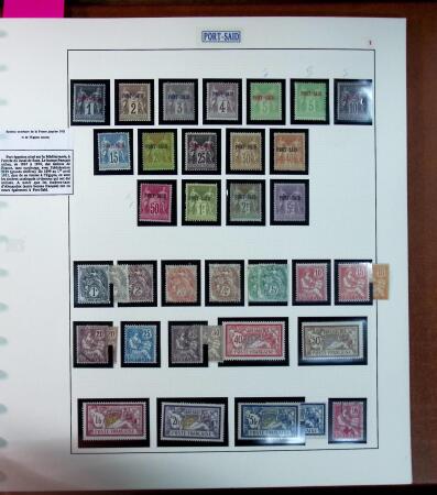 1891-1960 Belle collection des colonies Françaises