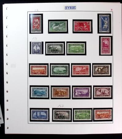 1919-24 Belle collection Syrie et Grand Liban, neuf