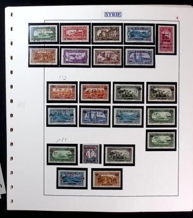 1919-24 Belle collection Syrie et Grand Liban, neuf