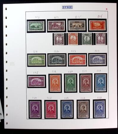 1919-24 Belle collection Syrie et Grand Liban, neuf