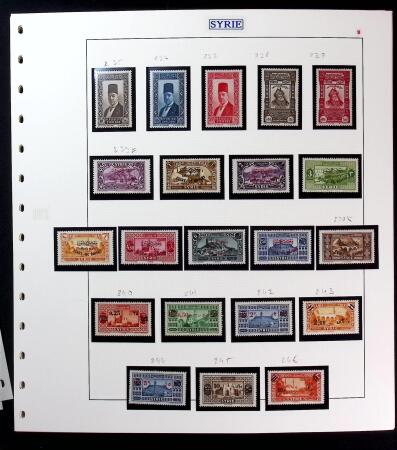 1919-24 Belle collection Syrie et Grand Liban, neuf