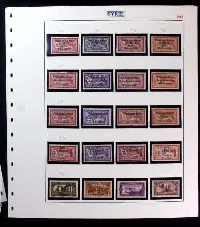 1919-24 Belle collection Syrie et Grand Liban, neuf