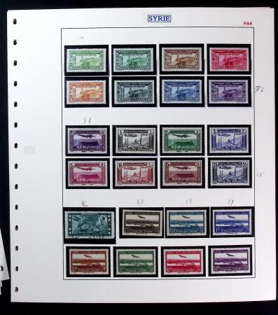 1919-24 Belle collection Syrie et Grand Liban, neuf