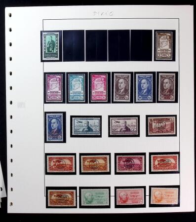1919-24 Belle collection Syrie et Grand Liban, neuf