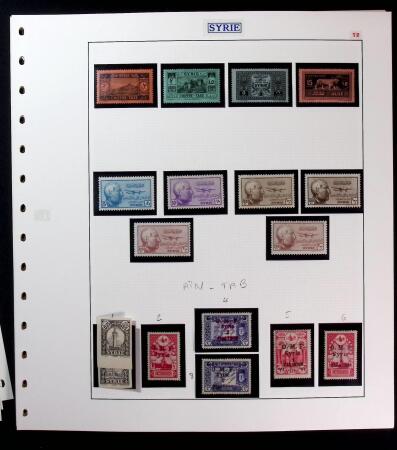 1919-24 Belle collection Syrie et Grand Liban, neuf