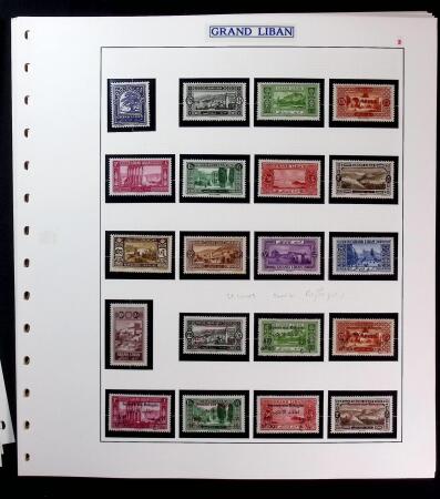 1919-24 Belle collection Syrie et Grand Liban, neuf