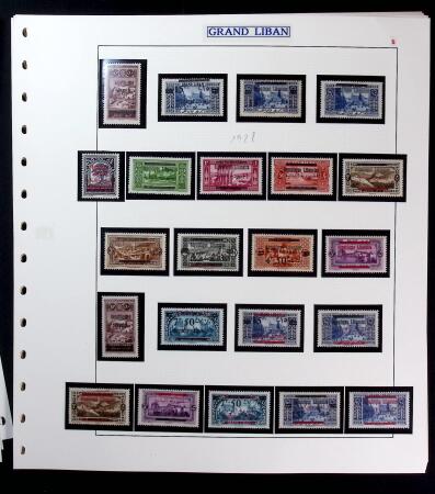 1919-24 Belle collection Syrie et Grand Liban, neuf